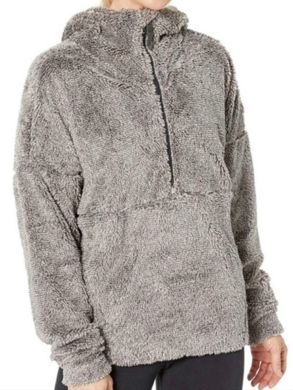 Prana Permafrost Half Zip Pullover Hoodie.in Gray Size XL